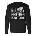 Big Brother Is Watching Government Massurveillance Cctv 長袖Tシャツ ギフトのアイデア