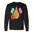 Birthday Papaya For Papaya Loverバースデーパパイヤ・フォー・パパイヤ・ラバー 長袖Tシャツ ギフトのアイデア