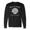 Buen Caminohell カミノデサンティアゴ巡礼ザ・ウェイ 長袖Tシャツ ギフトのアイデア