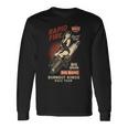Burnout Kings レトロレーシングスパークプラグガールピンナップ ヴィンテージデザイン 長袖Tシャツ ギフトのアイデア