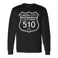 California Area Code 510 Union City Ca Hometate 長袖Tシャツ ギフトのアイデア