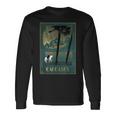 Caucasas Caucasus Mountains レトロ ヴィンテージ 馬 ライダー 長袖Tシャツ ギフトのアイデア