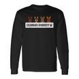 Celebrate Diversity ミニチュアピンシャー犬 長袖Tシャツ ギフトのアイデア