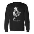Claude Debussy-クロード・ドビュッシー-フランスの作曲家-クラシック音楽 長袖Tシャツ ギフトのアイデア