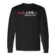Cprインストラクター 応急処置 Emt Ems 救急救命士 Cprインストラクター 長袖Tシャツ ギフトのアイデア