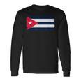 Cuban Flag Cuba Miamipanish Cuban 長袖Tシャツ ギフトのアイデア