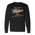 Das Ist Ein Wagener Ding ファニー ファミリー ワーグナー 長袖Tシャツ ギフトのアイデア