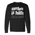 De Laoul 「Stakes Is High」 長袖Tシャツ ギフトのアイデア