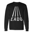 Eadg 4弦 ベースギタープレーヤー ベーシストパースペクティブ 長袖tシャツ 長袖Tシャツ ギフトのアイデア