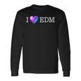 Edmシャツ I Heart Edm 長袖Tシャツ ギフトのアイデア