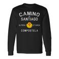 El Camino Deantiago Buen Caminot James Way ハイキングギフト 長袖Tシャツ ギフトのアイデア