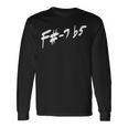 F-7B5 ジャズコード音楽理論 リアルブック ピアノギター ギフト 長袖Tシャツ ギフトのアイデア