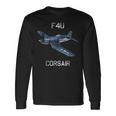 F4u コルセア ヴィンテージ Us Ww2 ウォーバード戦闘機 長袖Tシャツ ギフトのアイデア