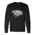 Fae Fairy Witchy Whimsigoth Goblincore Cottagecore Toad Frog 長袖Tシャツ ギフトのアイデア