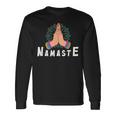 Fold Your Hands 瞑想 ナマステ 長袖Tシャツ ギフトのアイデア