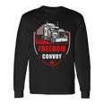 Freedom Convoy United Canada Truckers 長袖Tシャツ ギフトのアイデア