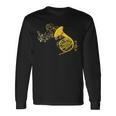 French Horn Music Lover ビッグバンド楽器 フレンチホーン 長袖Tシャツ ギフトのアイデア
