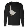 Goose ガチョウ メンズ レディース キッズ ボーイズ ガールズ 池 長袖Tシャツ ギフトのアイデア