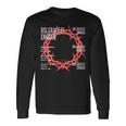 His Grace Is Enough イエス・キリスト キリスト キリスト教 宗教 長袖Tシャツ ギフトのアイデア