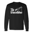 The Groovefatherintage Drumsドラミングバンドドラマー 長袖Tシャツ ギフトのアイデア