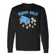 Happy Pills うさぎ 面白い ホーランドロップ バニー 恋人 ユーモア 長袖Tシャツ ギフトのアイデア