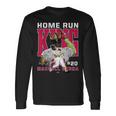 Home Run King Marcell Ozuna Atlanta Mlbpa 長袖Tシャツ ギフトのアイデア