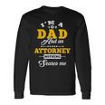 I'm Dad And Attorney Fun Happy 父の日 長袖Tシャツ ギフトのアイデア