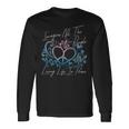 Imagine Hippie People Living Life In Peace And Love 長袖Tシャツ ギフトのアイデア
