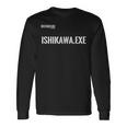 IshikawaExe_11_坂田飛翔 長袖Tシャツ ギフトのアイデア
