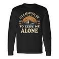 It's A Beautiful Day To Leave Me Alone Inrovert 長袖Tシャツ ギフトのアイデア