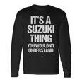 It's Auzuki Thing You Wouldn't Understand おかしなスズキ 長袖Tシャツ ギフトのアイデア