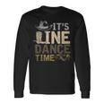 Its Line Dance Time ギフトアイデア ホースダンスライン 長袖Tシャツ ギフトのアイデア