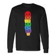 Kawaii Gay アイスクリーム Lgbt プライド レインボー プライド 月間 長袖Tシャツ ギフトのアイデア