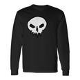 Thekull スカルシャツ ゴスデザイン パンク 長袖Tシャツ ギフトのアイデア