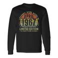 Legendince April 1967Intage 58Th Birthday Made In 1967 長袖tシャツ 長袖Tシャツ ギフトのアイデア
