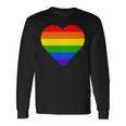 Lgbt レインボーウィングス フラッグ ハート ゲイ バイ ラブ プライド月間 Lgbtq 長袖Tシャツ ギフトのアイデア