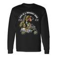 Life Is A Monkey Bike 英国軍 ヴィンテージエディション 長袖Tシャツ ギフトのアイデア