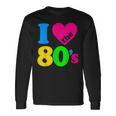 I Love The 80'S 80年代パーティードレスレトロ1980年代テーマ 長袖Tシャツ ギフトのアイデア