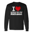 I Love Berkeley California Heart お土産 Ca City Pride 長袖Tシャツ ギフトのアイデア