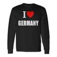 I Love Germany ドイツ サンシャイン ドイツ サマーホリデー 長袖Tシャツ ギフトのアイデア