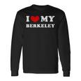 I Love My Berkeley アイ・ラブ・マイ・バークレー 長袖Tシャツ ギフトのアイデア