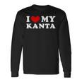 I Love My Kanta アイ・ラブ・マイ・カンタ 長袖Tシャツ ギフトのアイデア