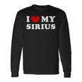 I Love Myirius アイ・ラブ・マイ・シリウス 長袖Tシャツ ギフトのアイデア