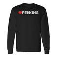 Love Perkins ハート 長袖Tシャツ ギフトのアイデア