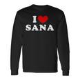 I Loveana 私は愛するana 長袖Tシャツ ギフトのアイデア