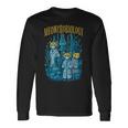 Meowcrobiology 猫 ニャー微生物学 科学 細菌学 長袖Tシャツ ギフトのアイデア