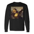 Mona Lisa 水玉 長袖Tシャツ ギフトのアイデア