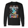 Mytudents Are Eggs Tremelymart イースターの日の先生 長袖Tシャツ ギフトのアイデア
