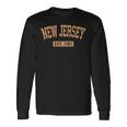 New Jersey Classic Buffintage Text Est1787 長袖Tシャツ ギフトのアイデア