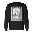 No Kings Day タロットカード カエル 長袖Tシャツ ギフトのアイデア